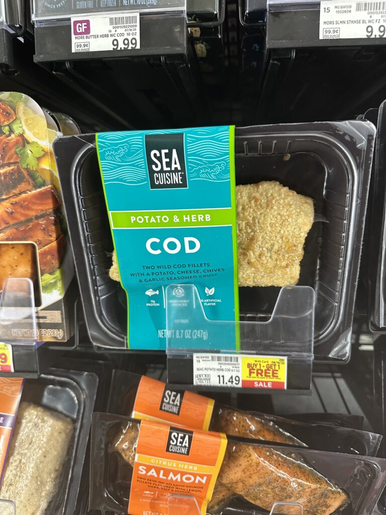 Sea Cuisine Kroger Shelf Image