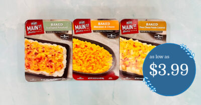 Reser's Main St Bistro Macaroni & Cheese and Potatoes Kroger Krazy