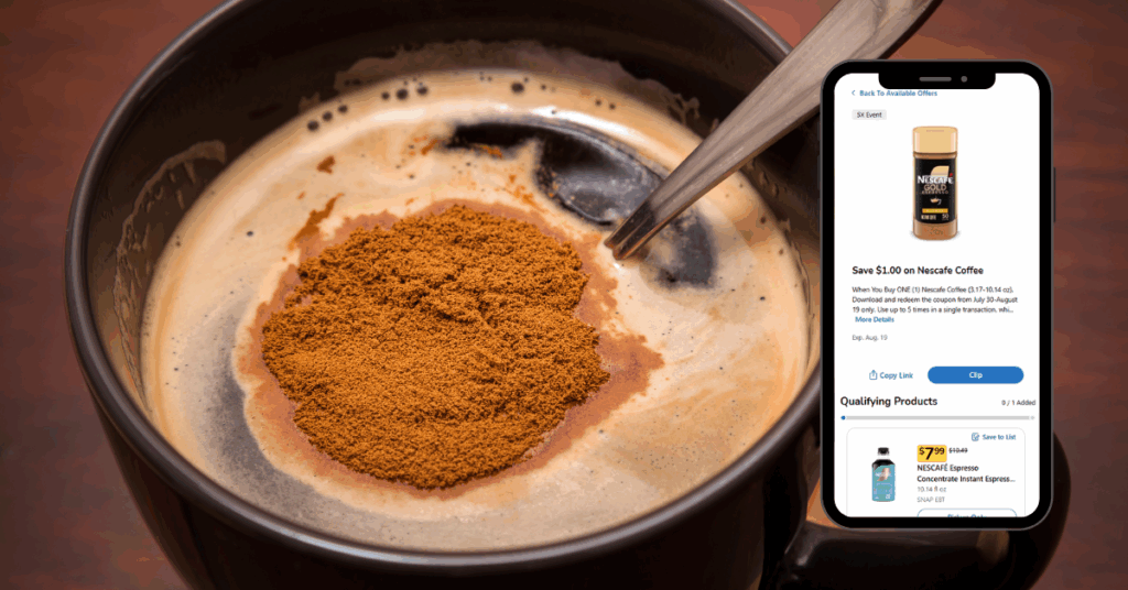 nescafe instant coffee digital
