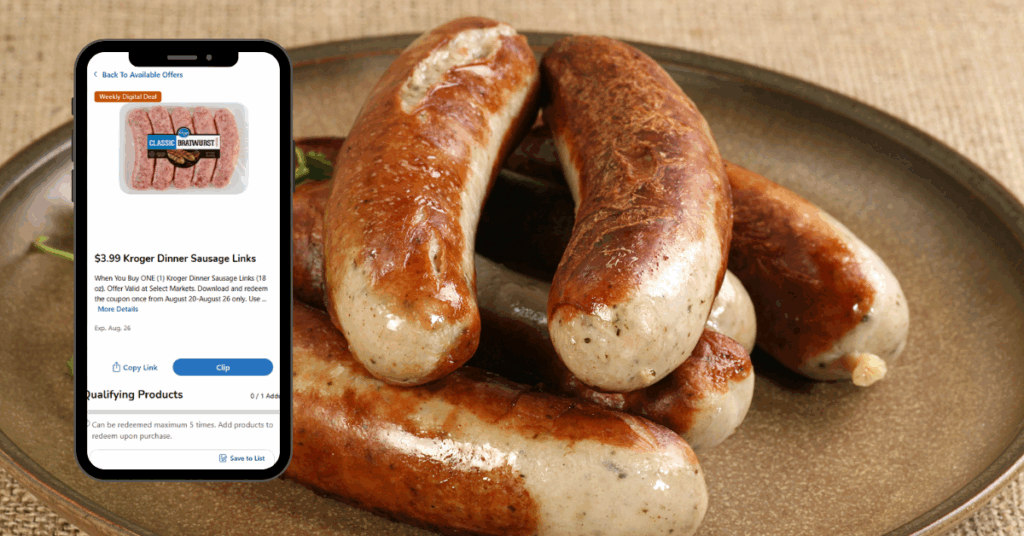 kroger dinner sausage