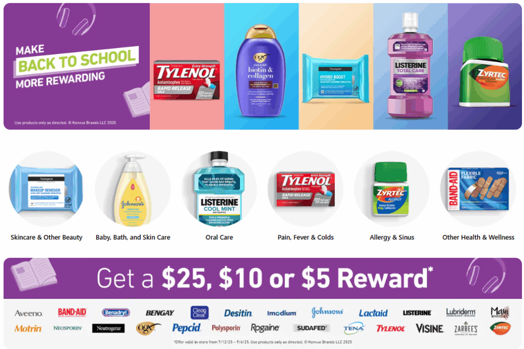 Zyrtec Back to School Event Kroger