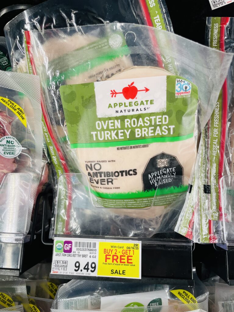 applegate lunch meat kroger shelf image (1)