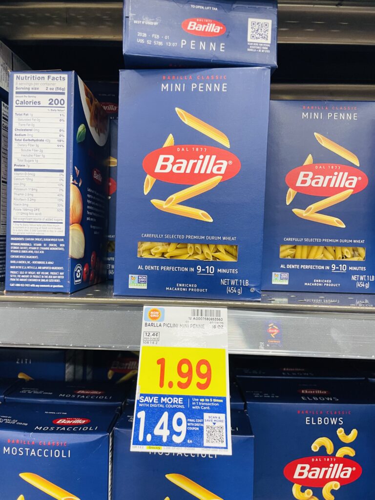 barilla pasta kroger shelf image (1)