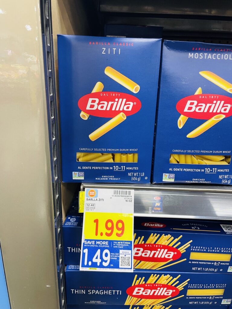 barilla pasta kroger shelf image (1)