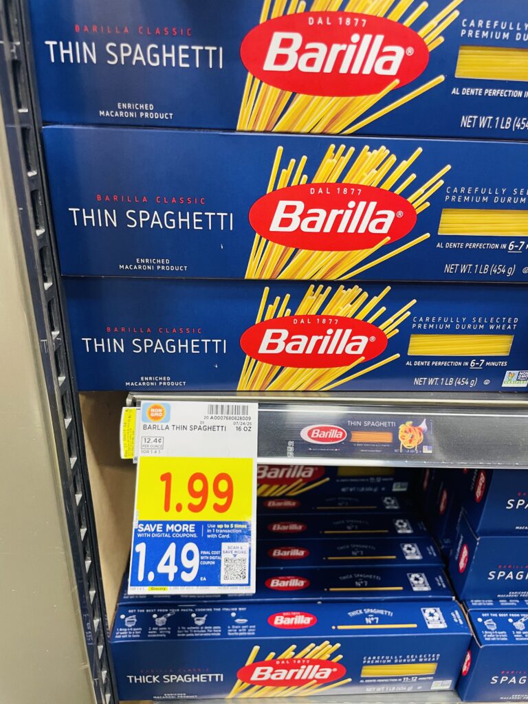 barilla pasta kroger shelf image (1)