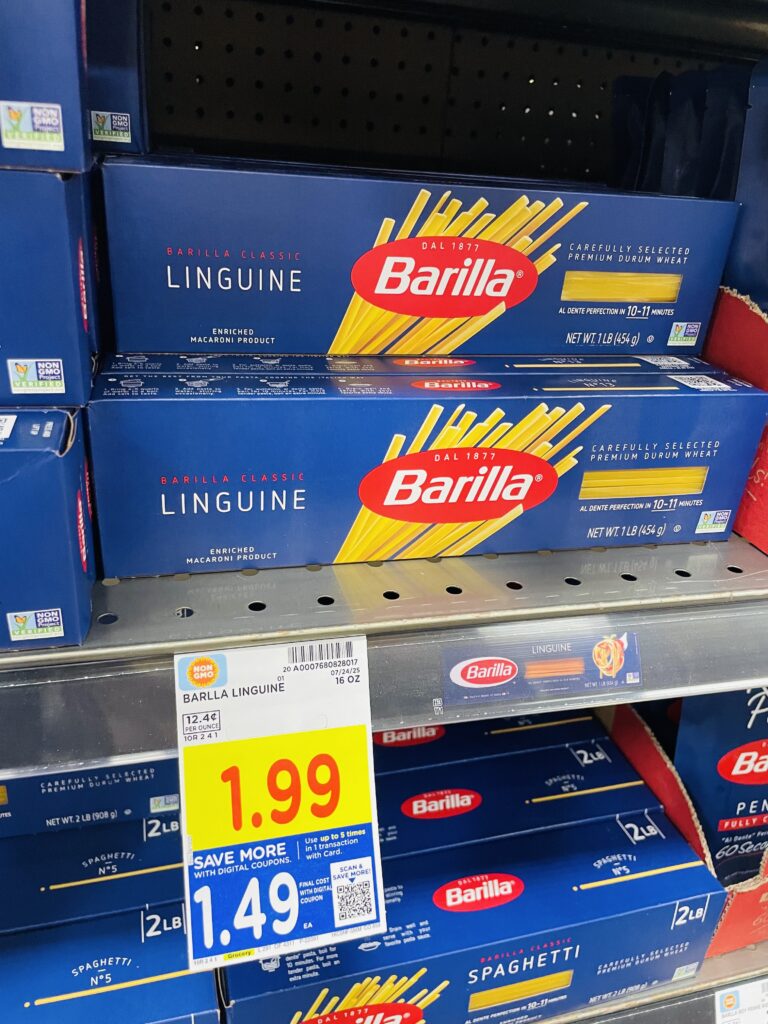 barilla pasta kroger shelf image (1)