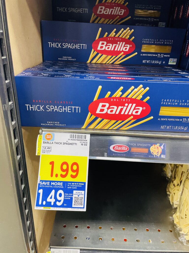 barilla pasta kroger shelf image (1)