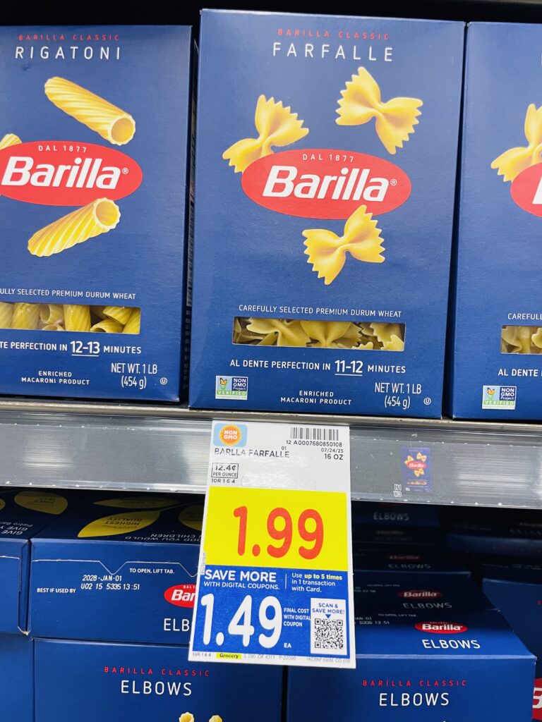 barilla pasta kroger shelf image (1)