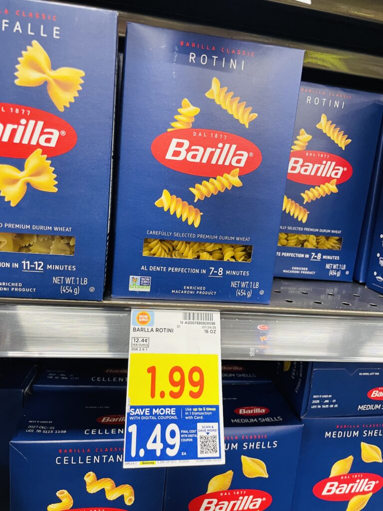 barilla pasta kroger shelf image (1)