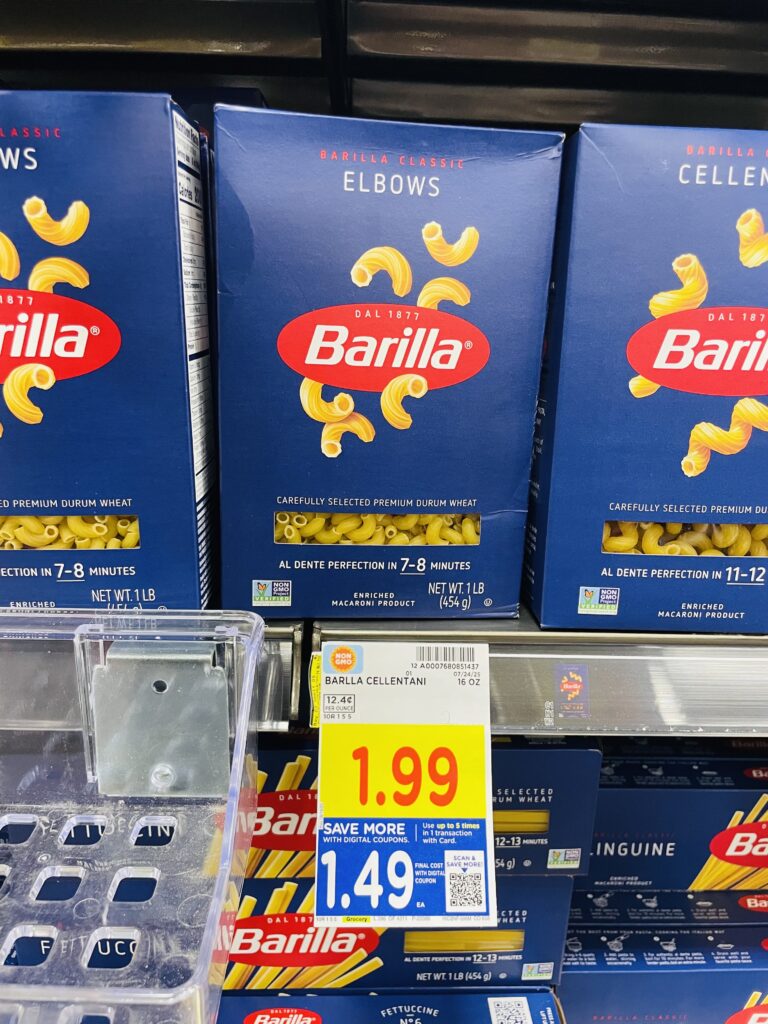 barilla pasta kroger shelf image (1)