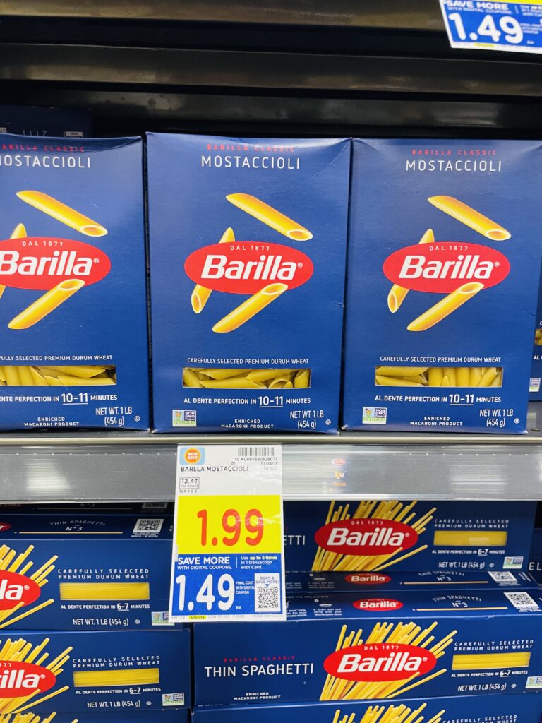 barilla pasta kroger shelf image (1)