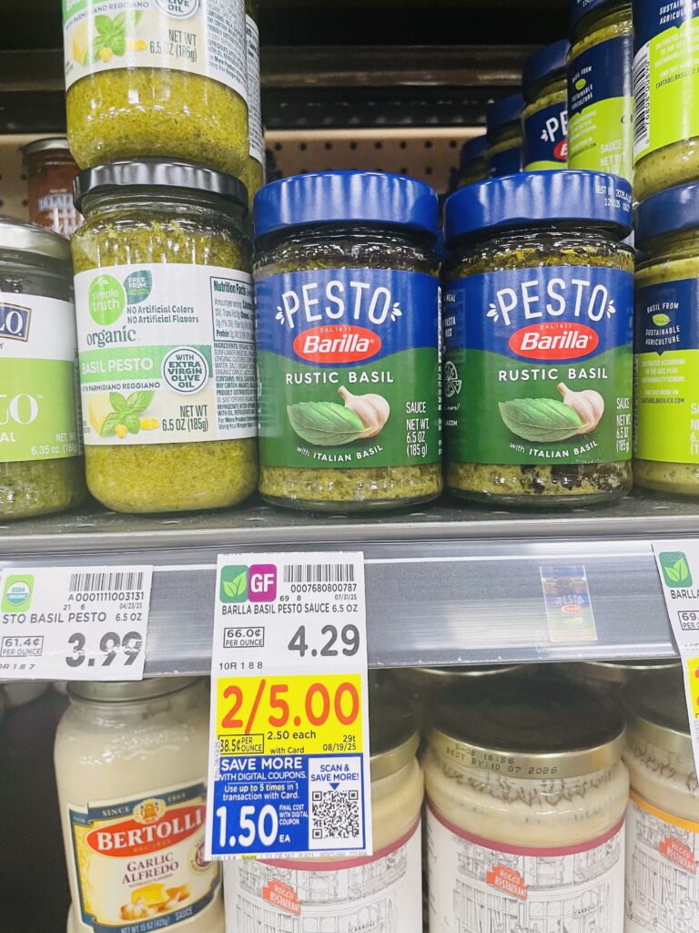 barilla pesto kroger shelf image (1)