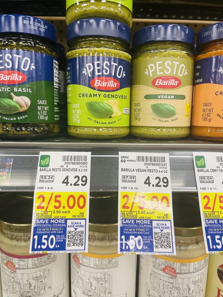 barilla pesto kroger shelf image (1)