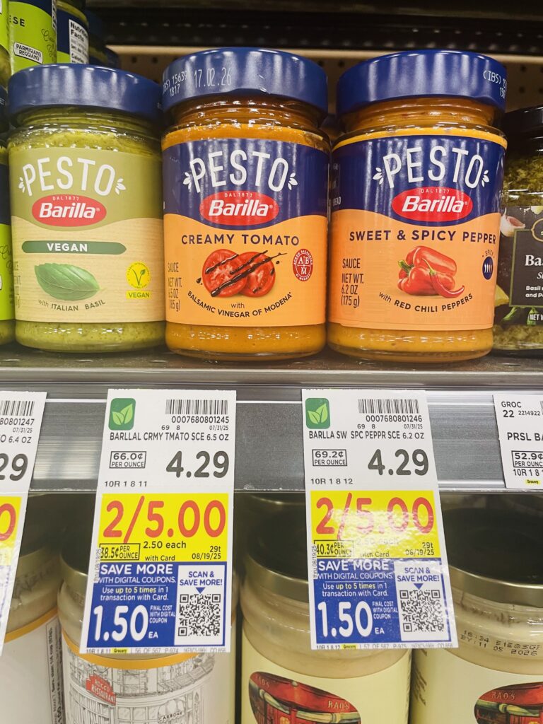 barilla pesto kroger shelf image (1)