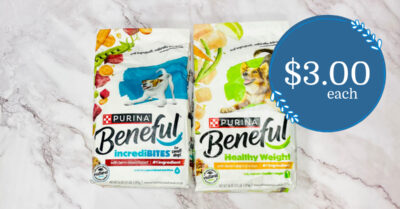 beneful dog food kroger krazy