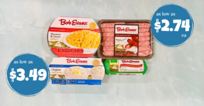 bob evans sides and sausage kroger krazy