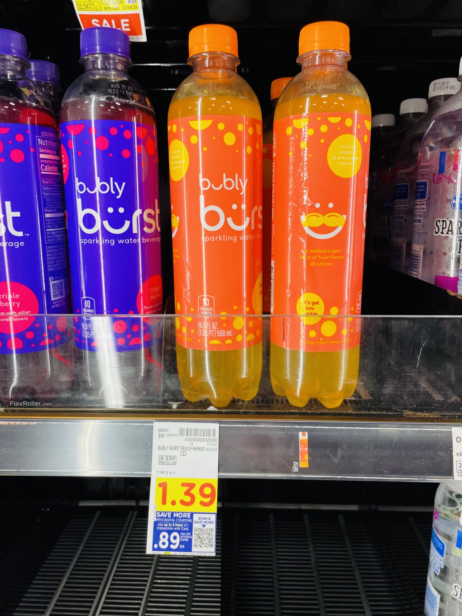 Bubly Burst as low as 89¢! - Kroger Krazy