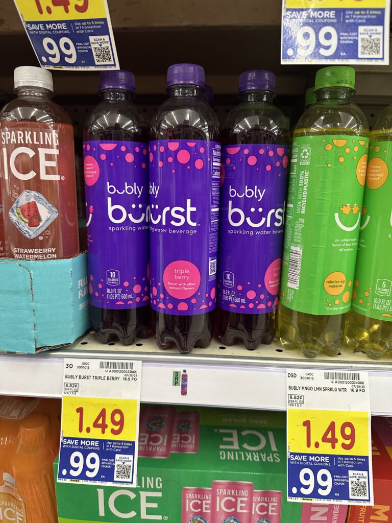 bubly burst (1) kroger shelf image