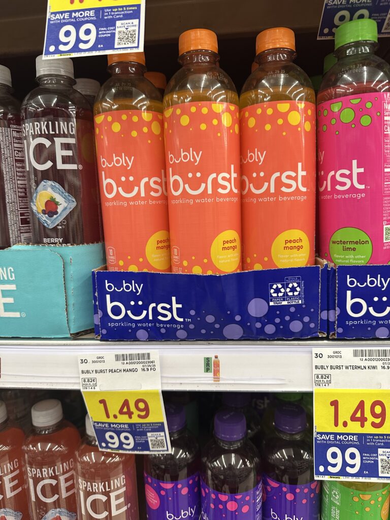 bubly burst (1) kroger shelf image
