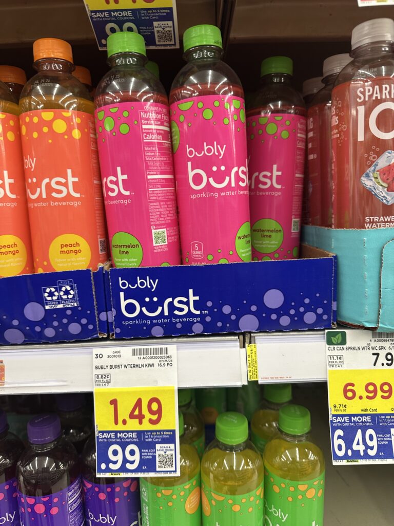 bubly burst (1) kroger shelf image