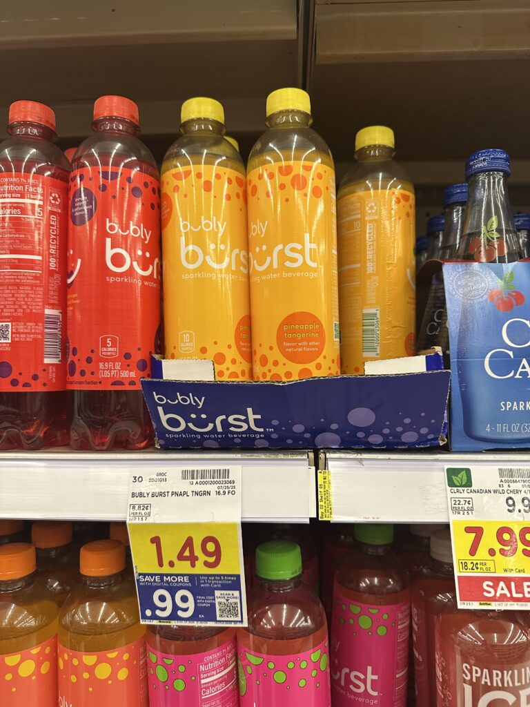 bubly burst (1) kroger shelf image
