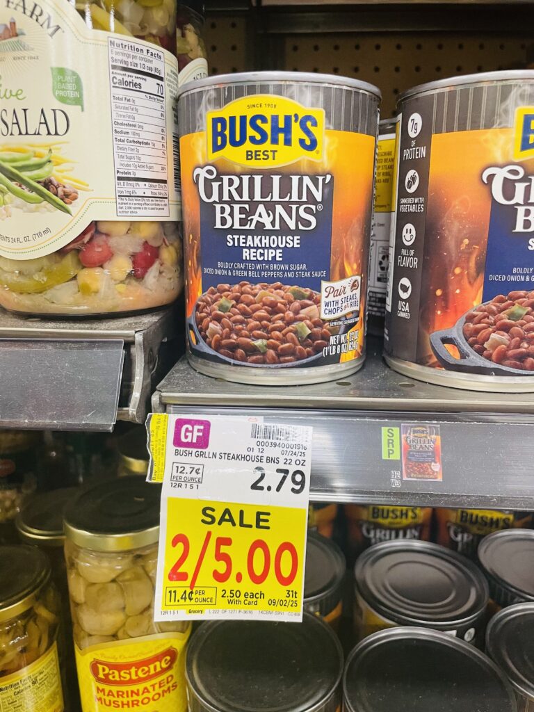 bush's grillin brean kroger shelf image (1)