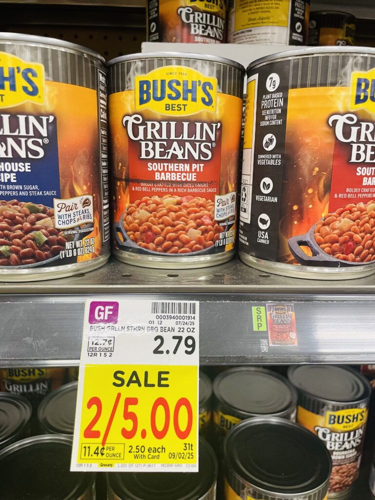 bush's grillin brean kroger shelf image (1)