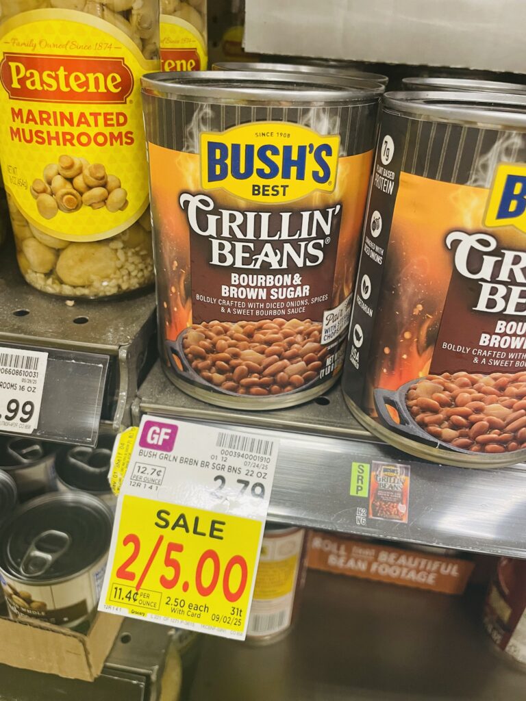 bush's grillin brean kroger shelf image (1)