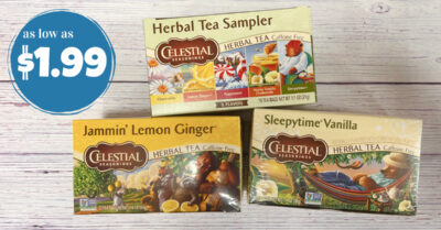 celestial seasonings tea kroger krazy