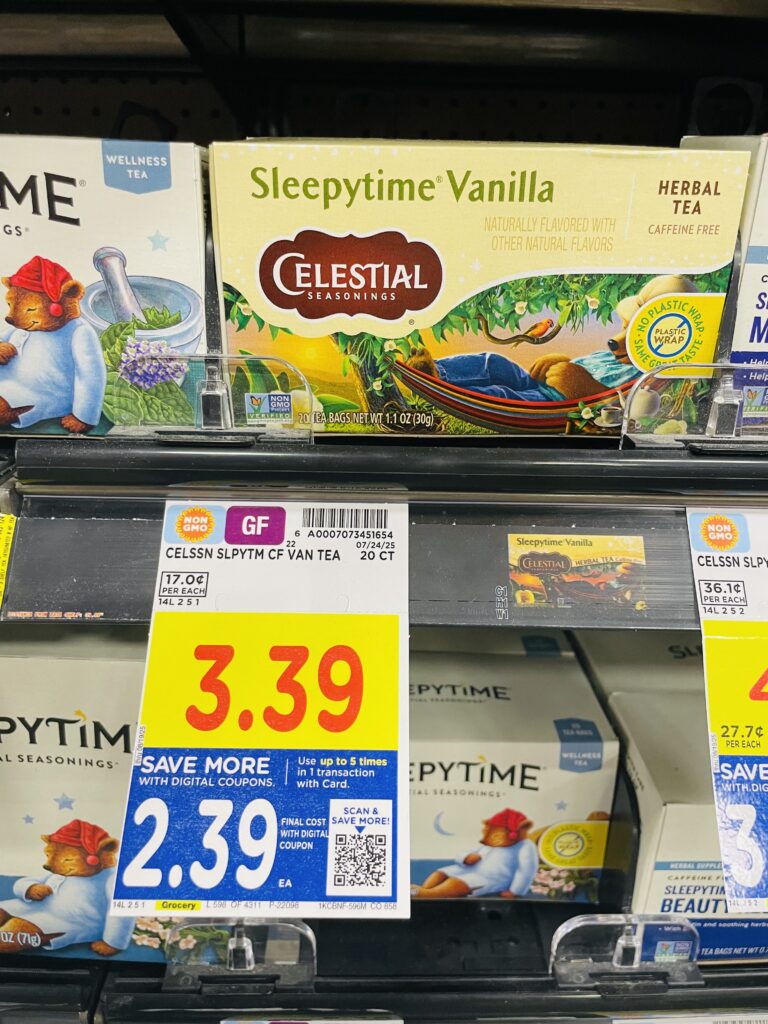 celestial tea kroger shelf image (1)