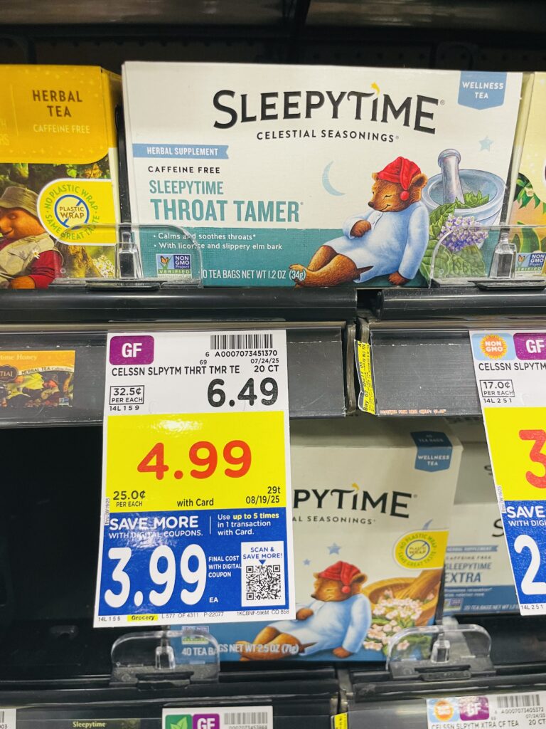 celestial tea kroger shelf image (1)