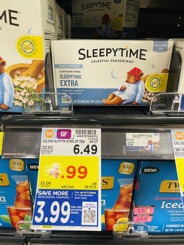 celestial tea kroger shelf image (1)