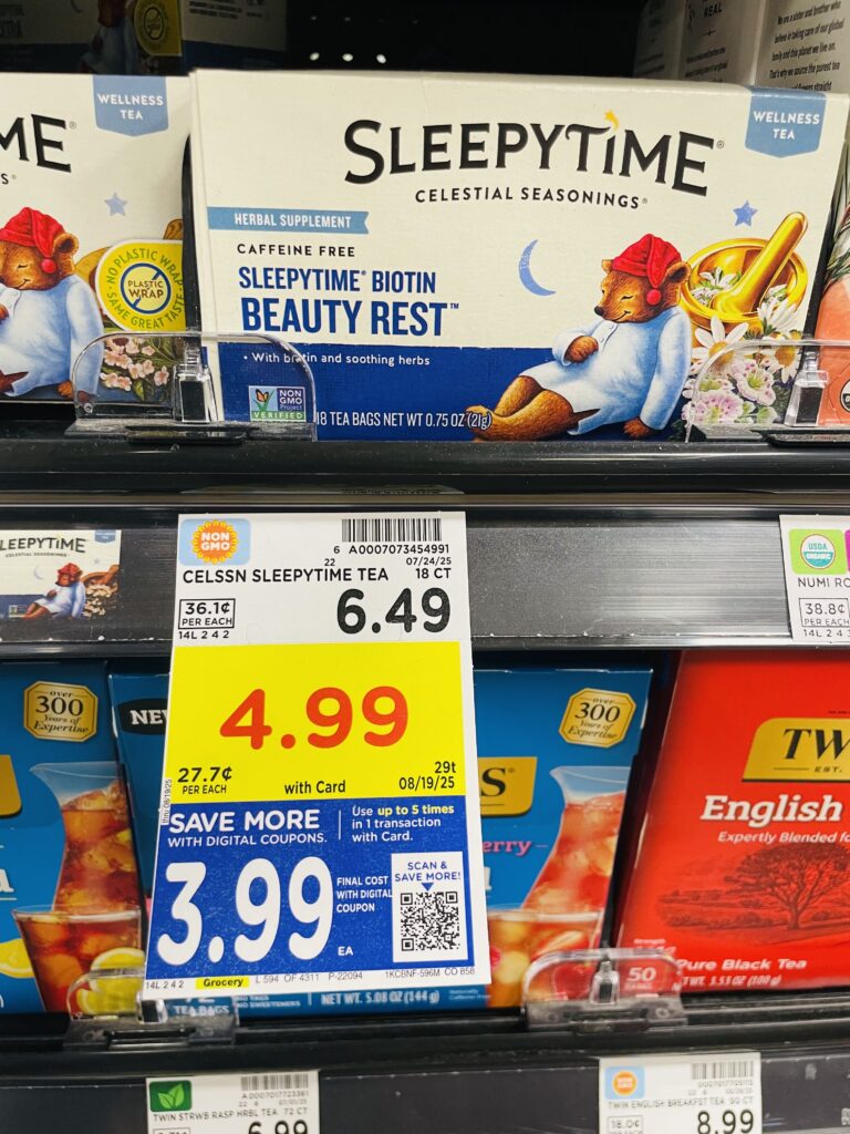celestial tea kroger shelf image (1)
