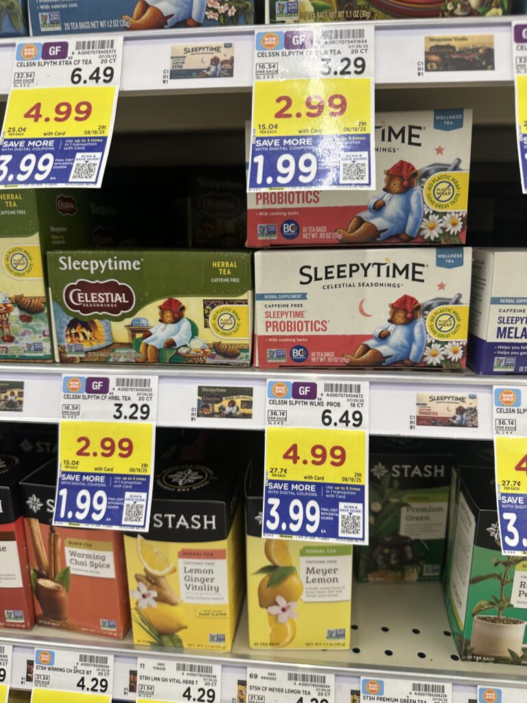 celestial tea kroger shelf image (1)