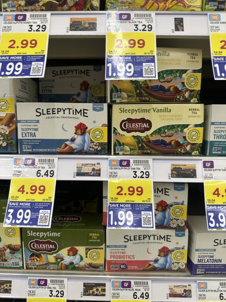 celestial tea kroger shelf image (1)