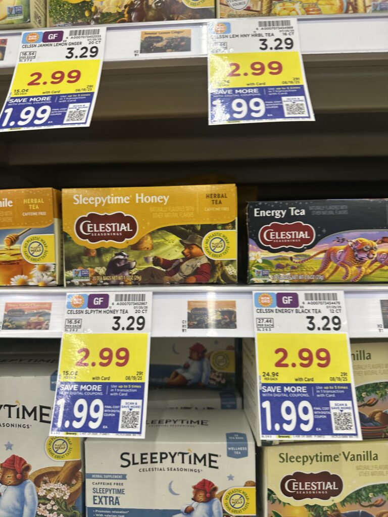 celestial tea kroger shelf image (1)