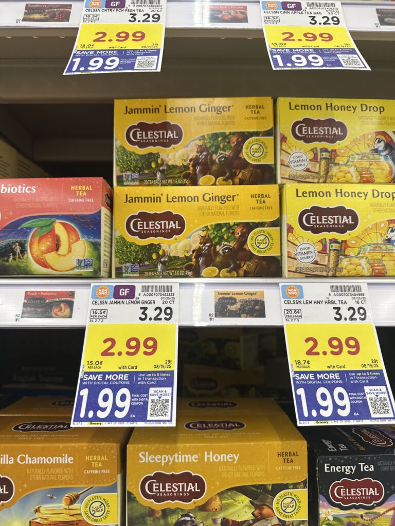 celestial tea kroger shelf image (1)