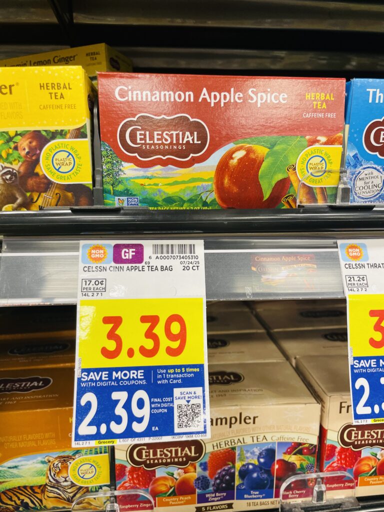 celestial tea kroger shelf image (1)