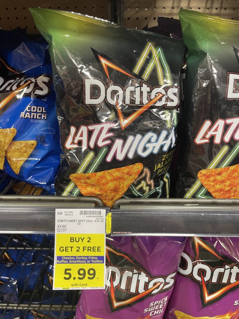 cheetos doritos and ruffles kroger shelf image (11)