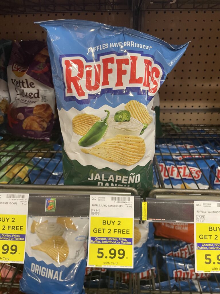 cheetos doritos and ruffles kroger shelf image (11)