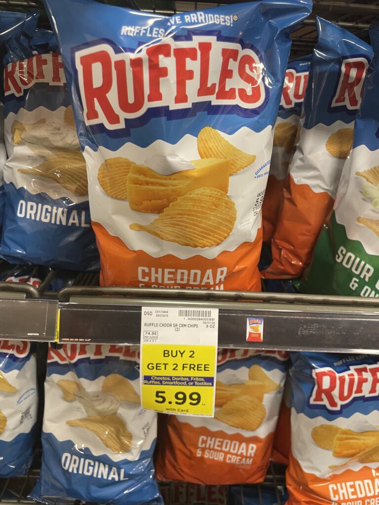cheetos doritos and ruffles kroger shelf image (11)