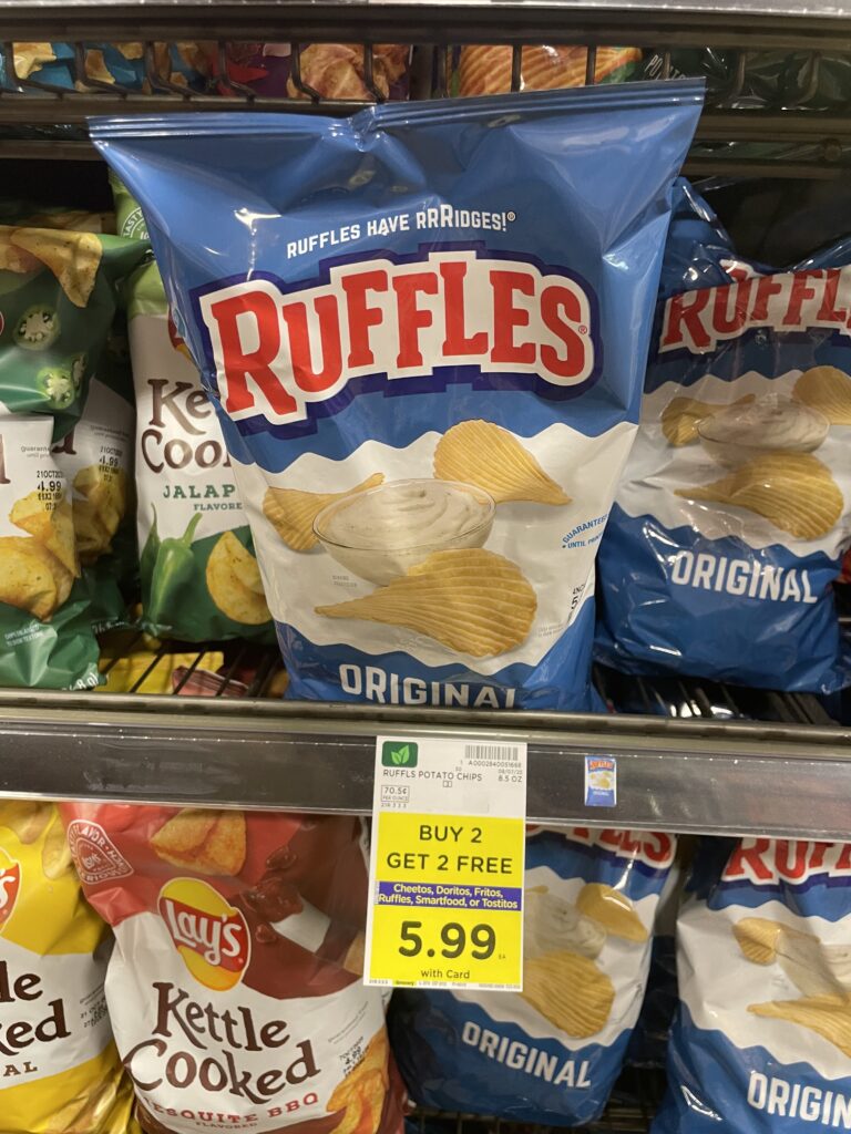 cheetos doritos and ruffles kroger shelf image (11)