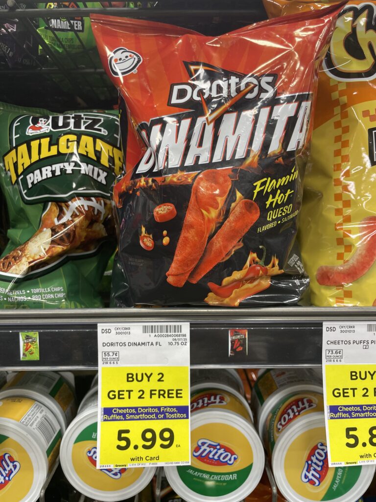 cheetos doritos and ruffles kroger shelf image (11)
