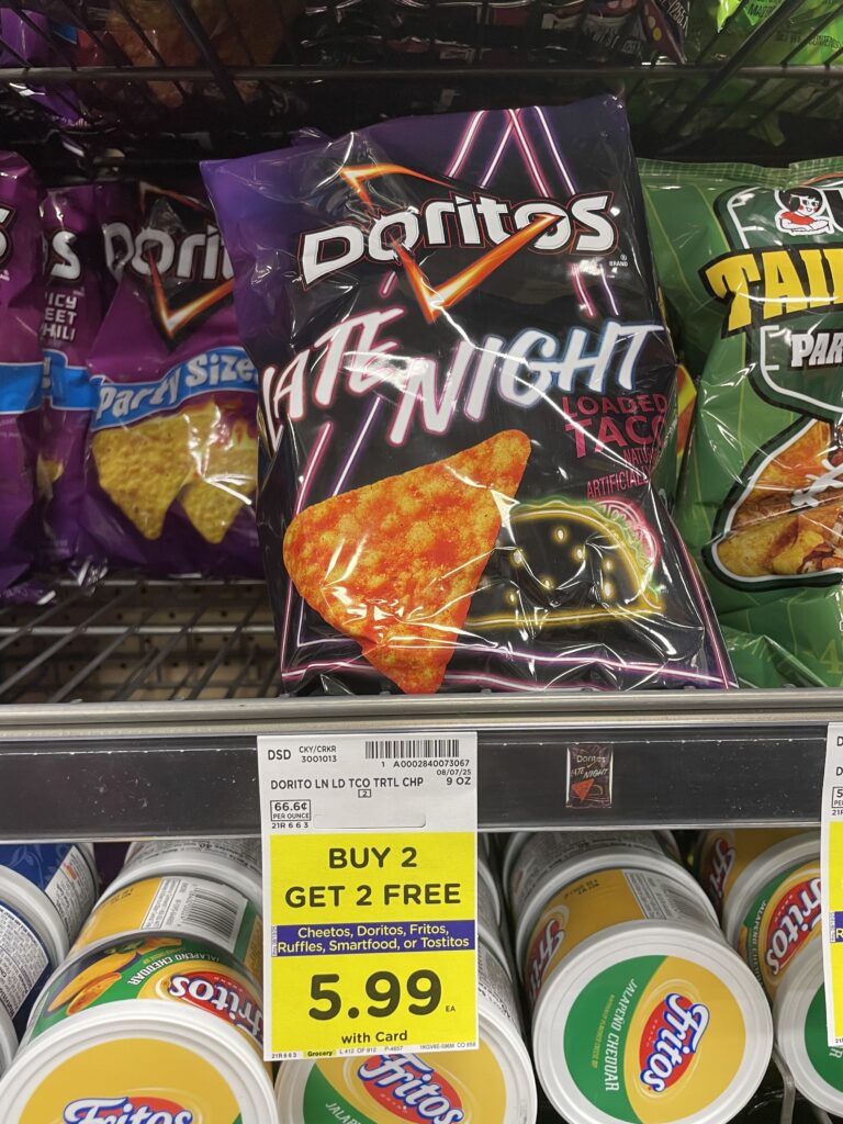 cheetos doritos and ruffles kroger shelf image (11)