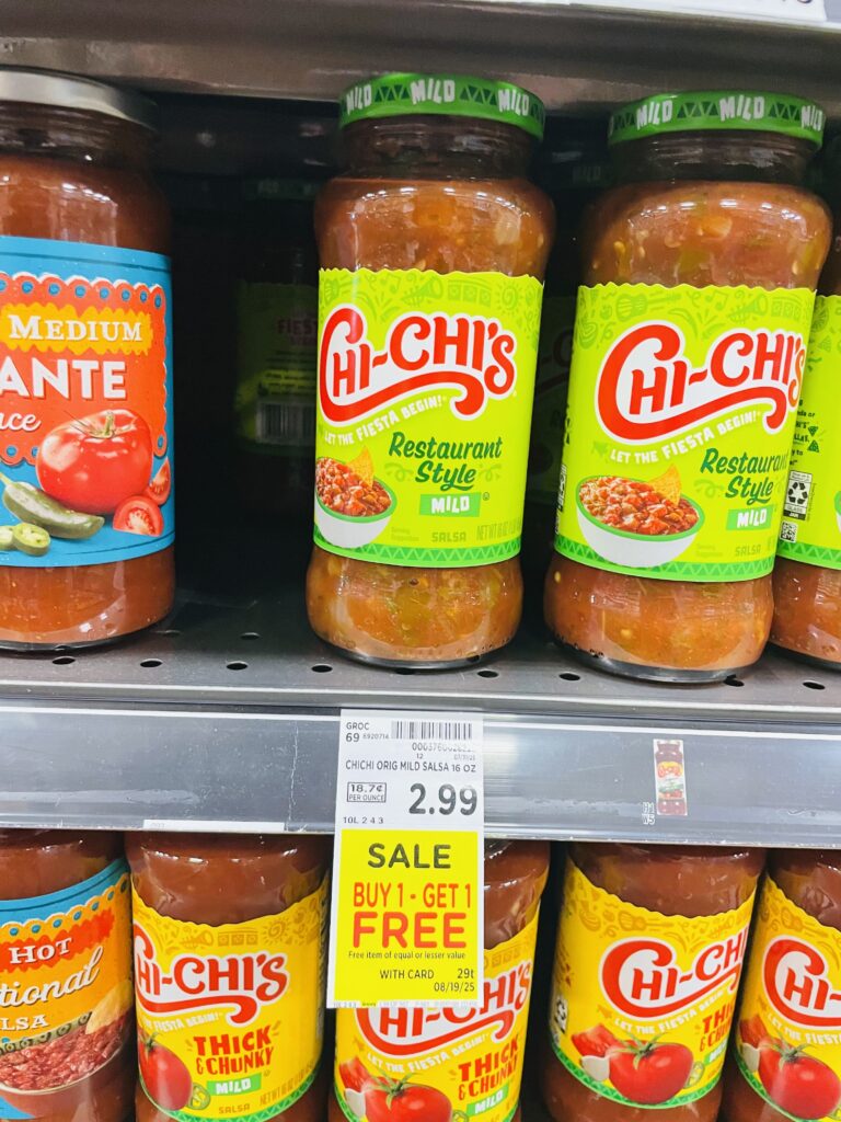 chichi's salsa kroger shelf image (1)