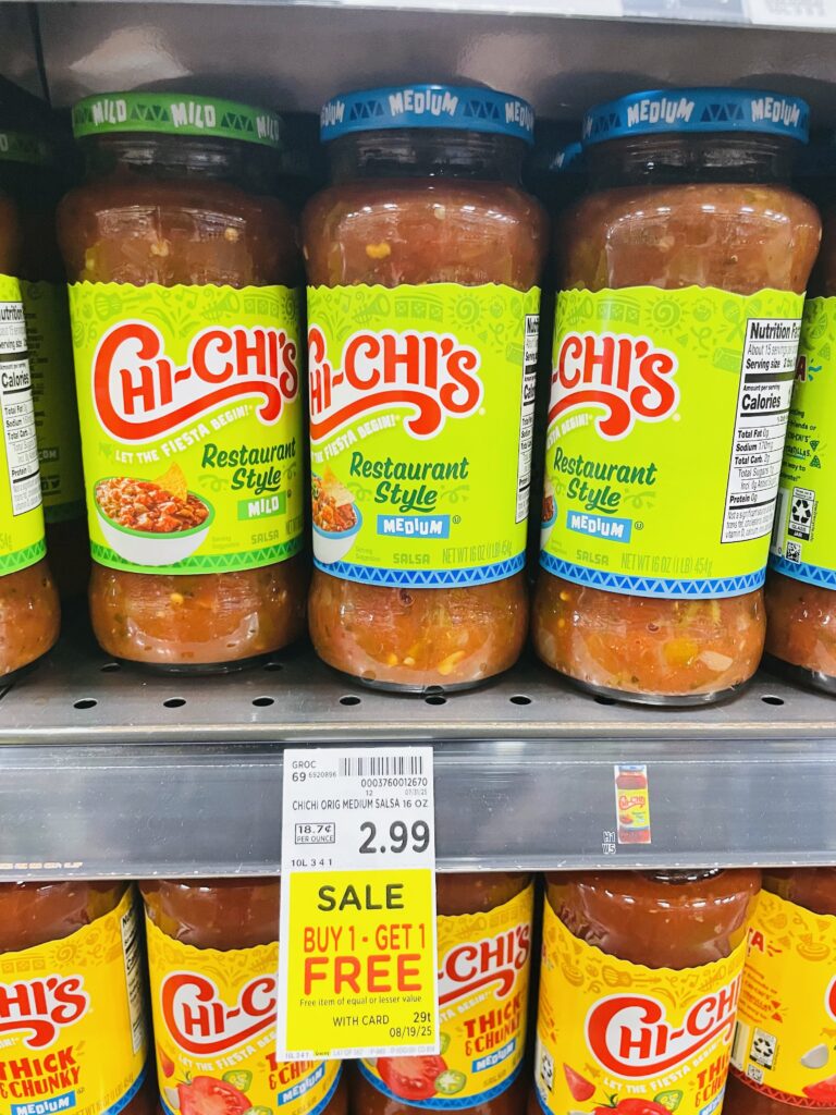 chichi's salsa kroger shelf image (1)