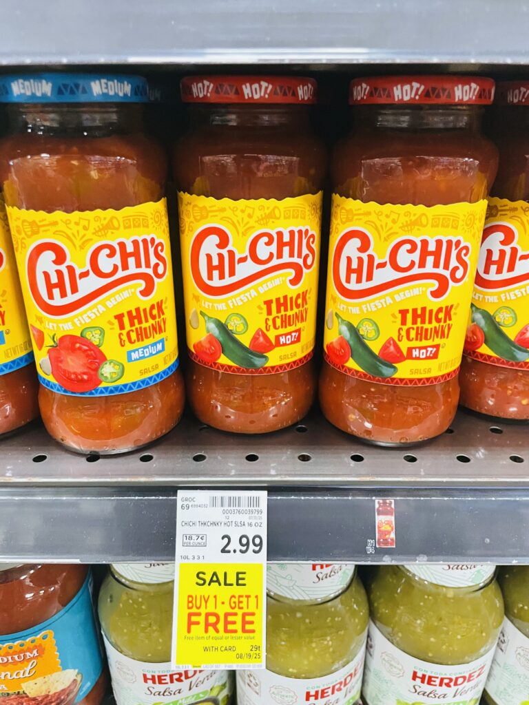chichi's salsa kroger shelf image (1)