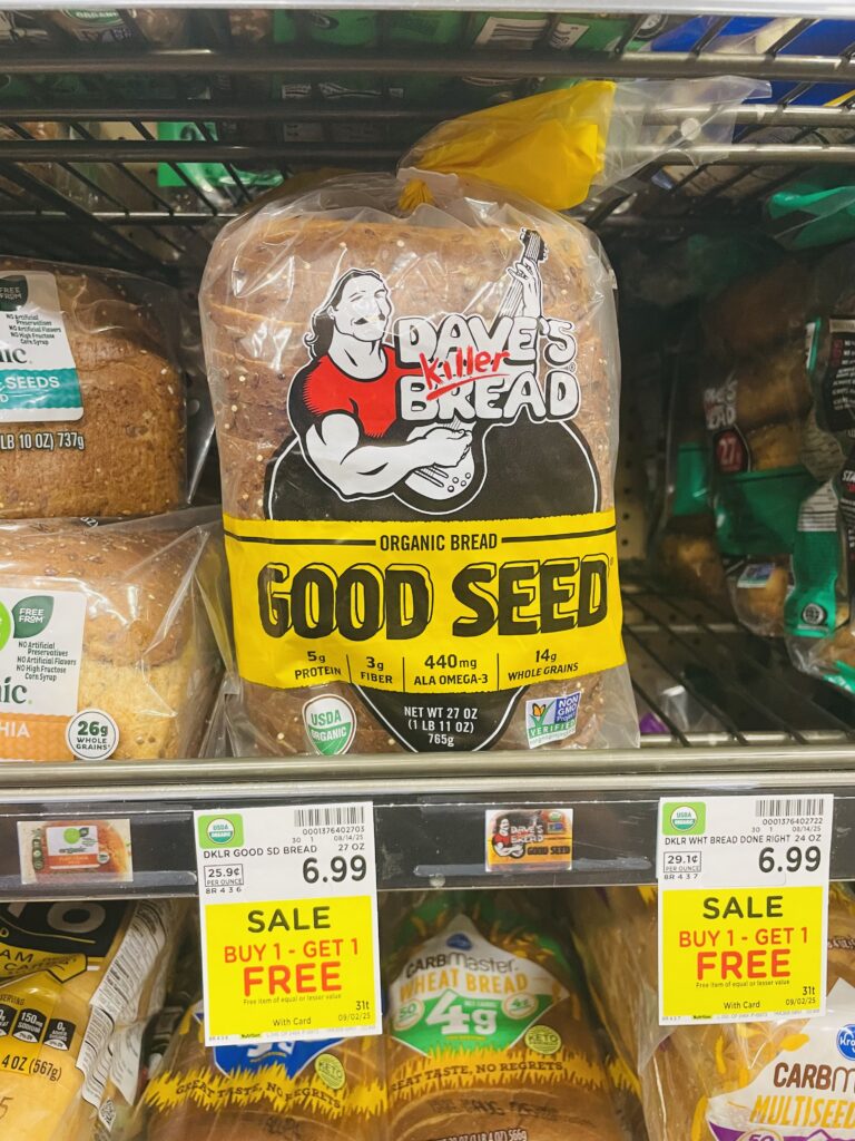 dave's killer bread kroger shelf image (3)