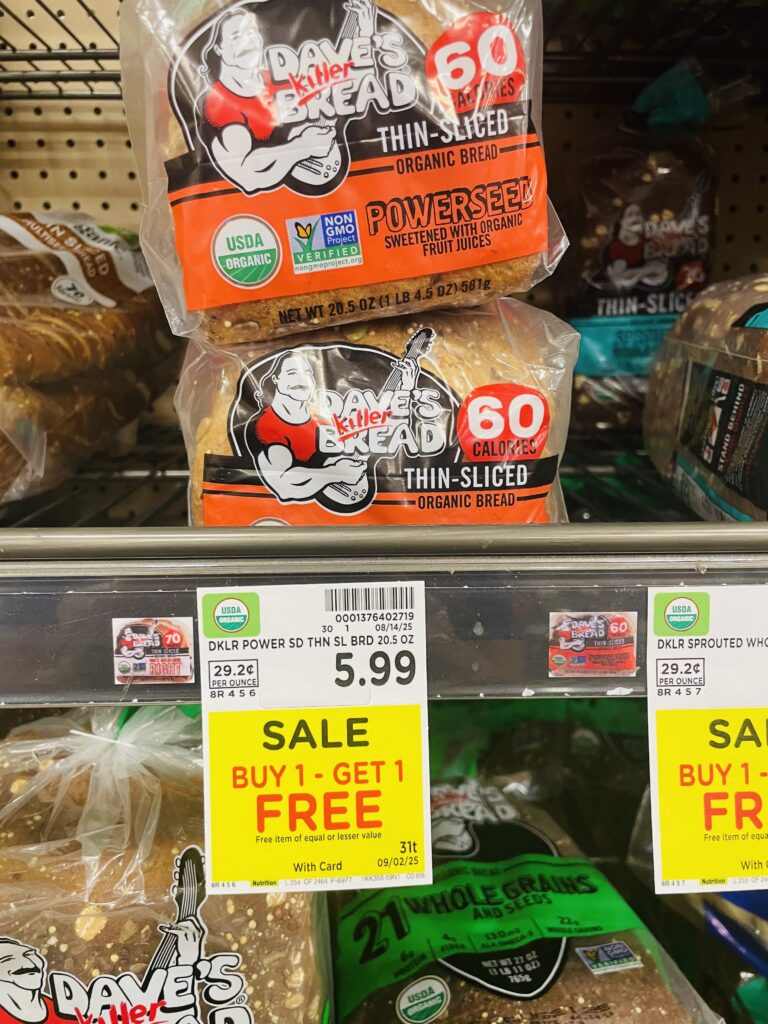 dave's killer bread kroger shelf image (3)