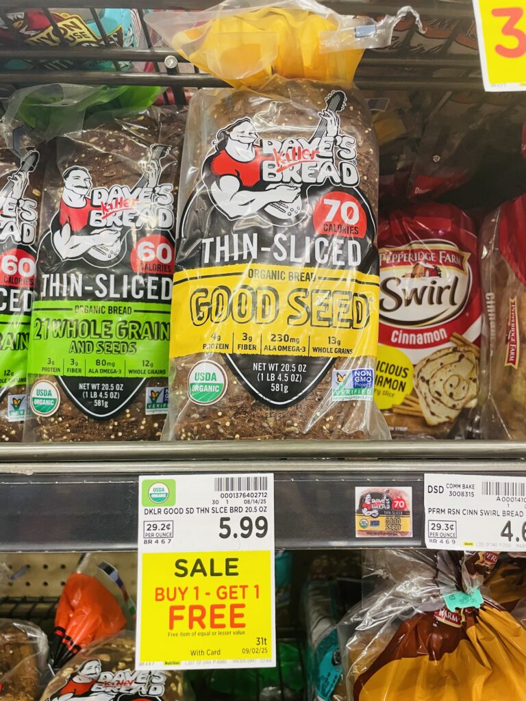 dave's killer bread kroger shelf image (3)